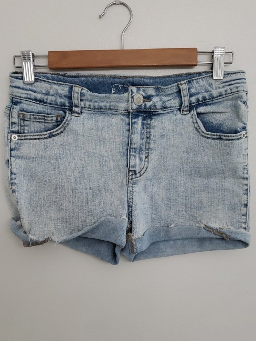 Art Class Denim Light Wash Denim Jean Shorts Girls Sz XXL 14/16